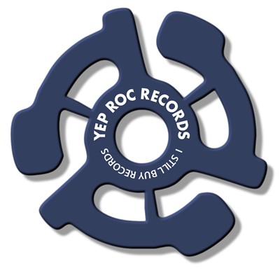 Yep Roc Records - 45 RPM Adapter (Blue)