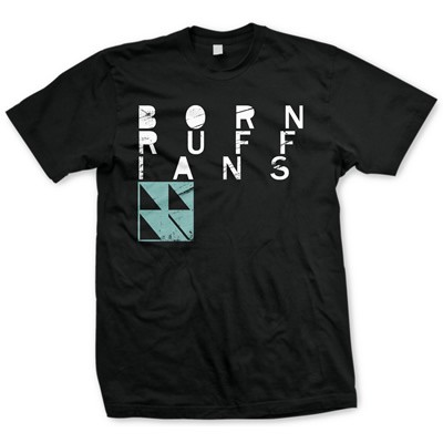  Born Ruffians - 'Boxed In' BLACK - T-Shirt