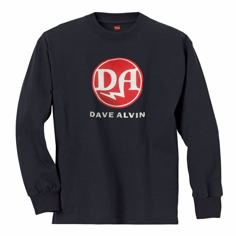 Dave Alvin - Long Sleeve T-Shirt - XLarge