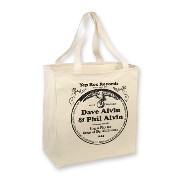 Dave Alvin & Phil Alvin - Common Ground - Official Tour Tote Bag