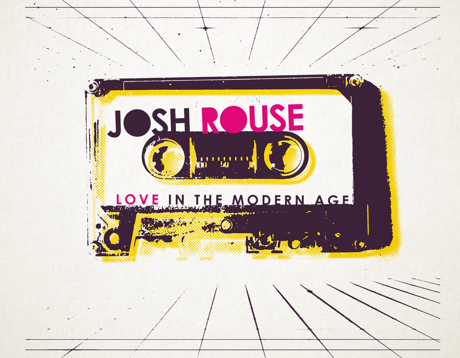 Josh Rouse Love in the Modern Age Screen Print