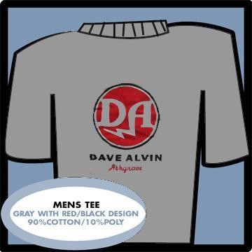 Dave Alvin - Grey Logo - T-Shirt