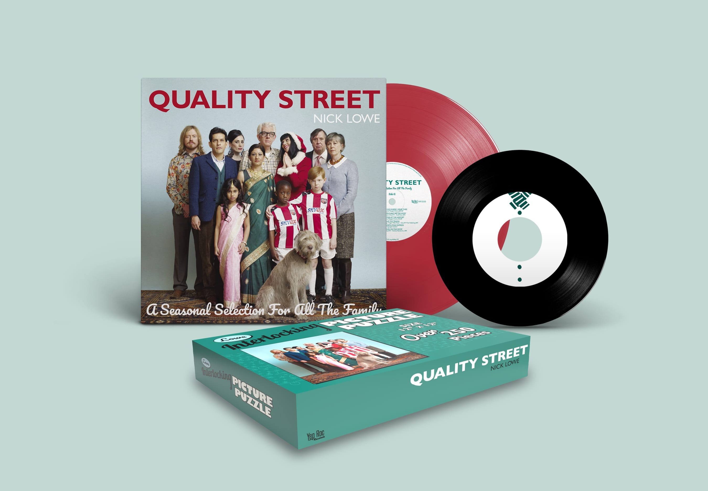 Nick Lowe - Quality Street (10th Anniversary) LP w/ Bonus 45 Single + Puzzle [PRE-ORDER / Ships in October]