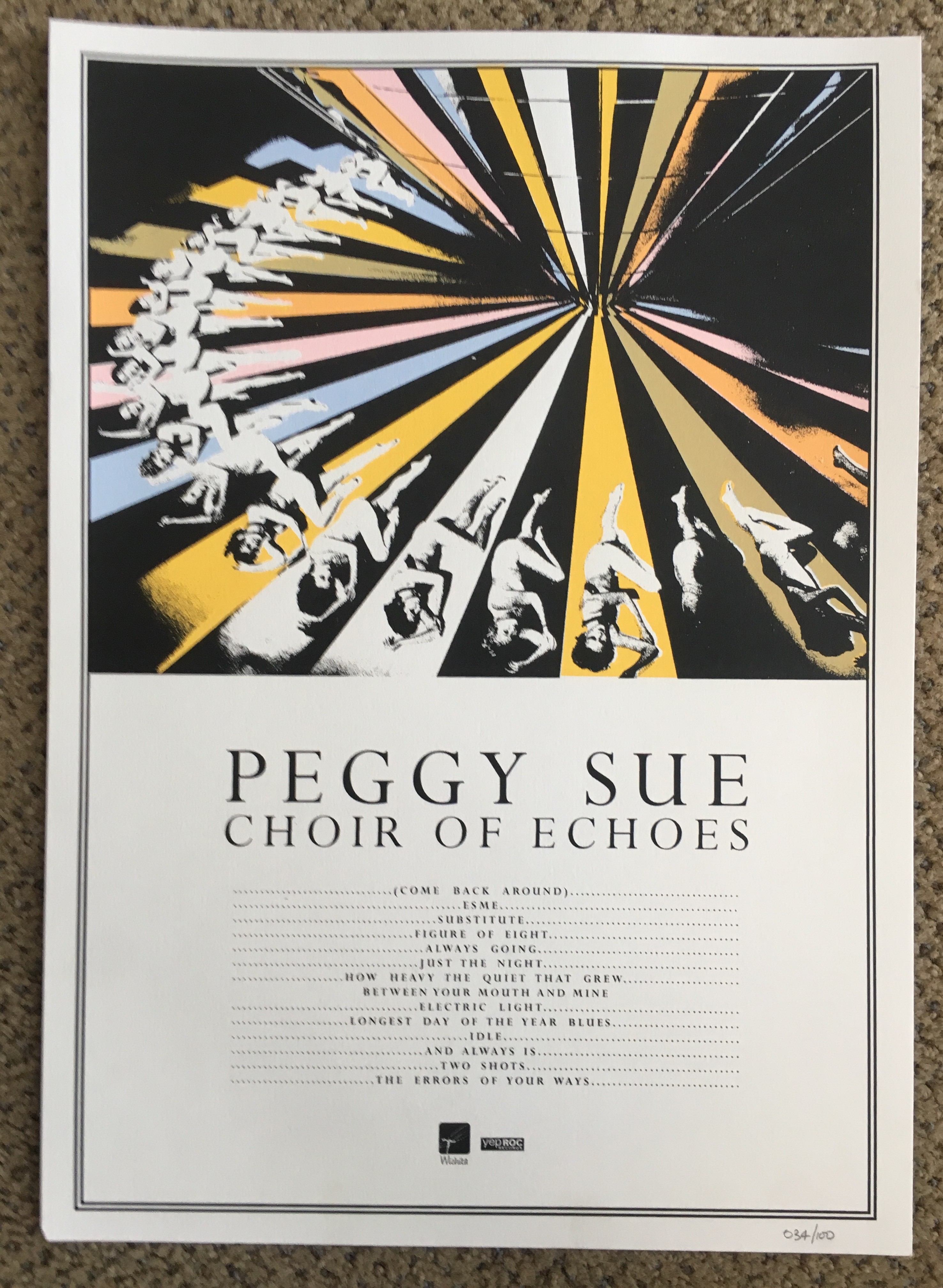 Peggy Sue - Choir of Echoes - Print