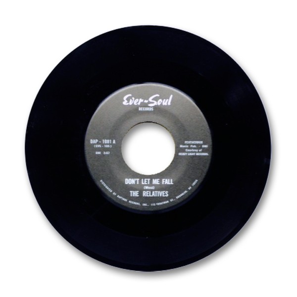 The Relatives - Don't Let Me Fall b/w Leave Something Worthwhile - Vinyl Single