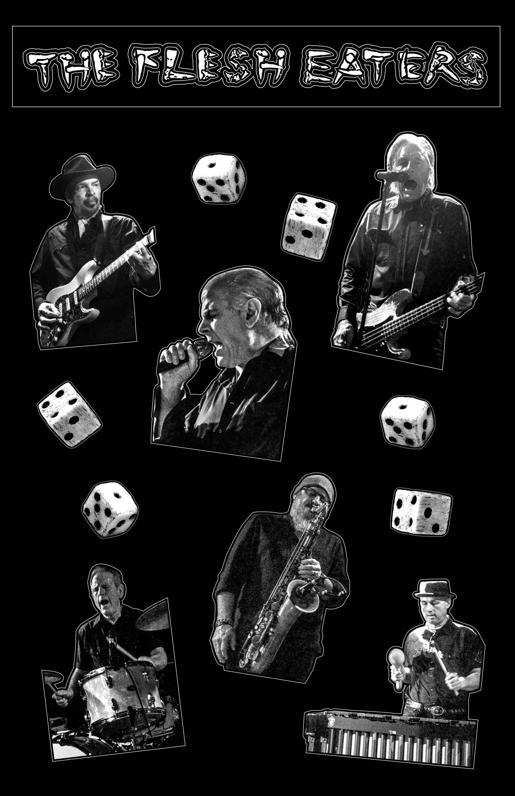 The Flesh Eaters - I Used To Be Pretty - Sticker Set