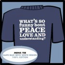 Nick Lowe - What's So Funny? BLUE - T-Shirt