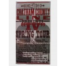 Chatham County Line - IV Spring Tour - Poster