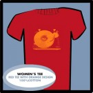 Yep Roc Records - Red Turntable - T-Shirt