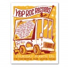 Yep Roc Records - SXSW Screen Printed Poster